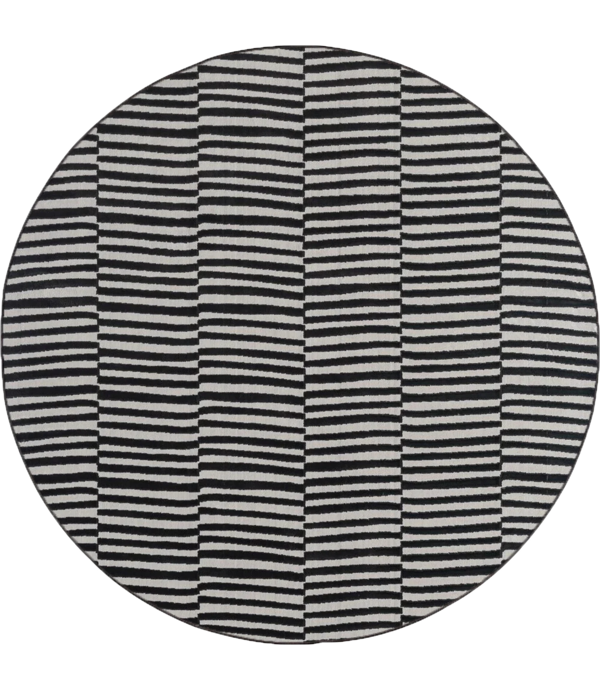 Urban Lines Monochrome Stripe Rug