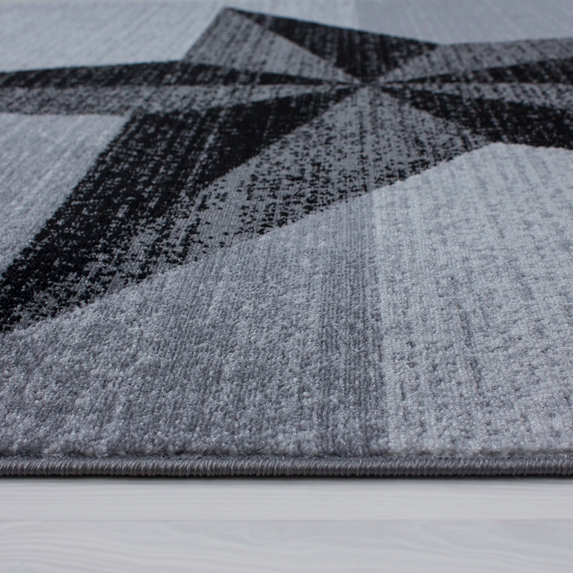 Stars Stylish Area Rug Gray