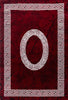 Meander Pattern Premium Area Rug 