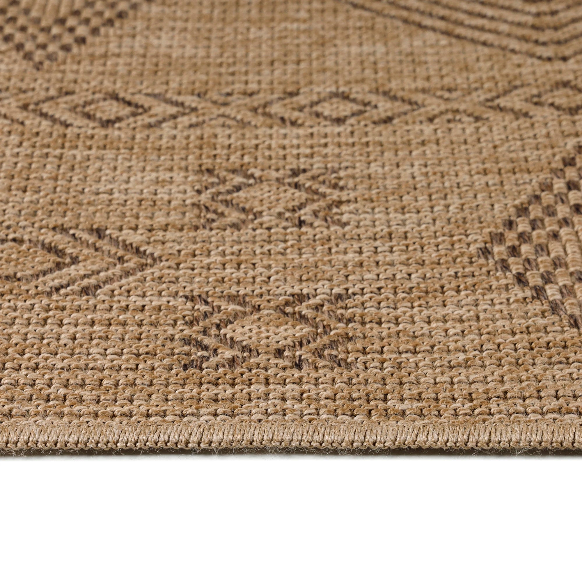 Vintage Neutral Area Rug Black