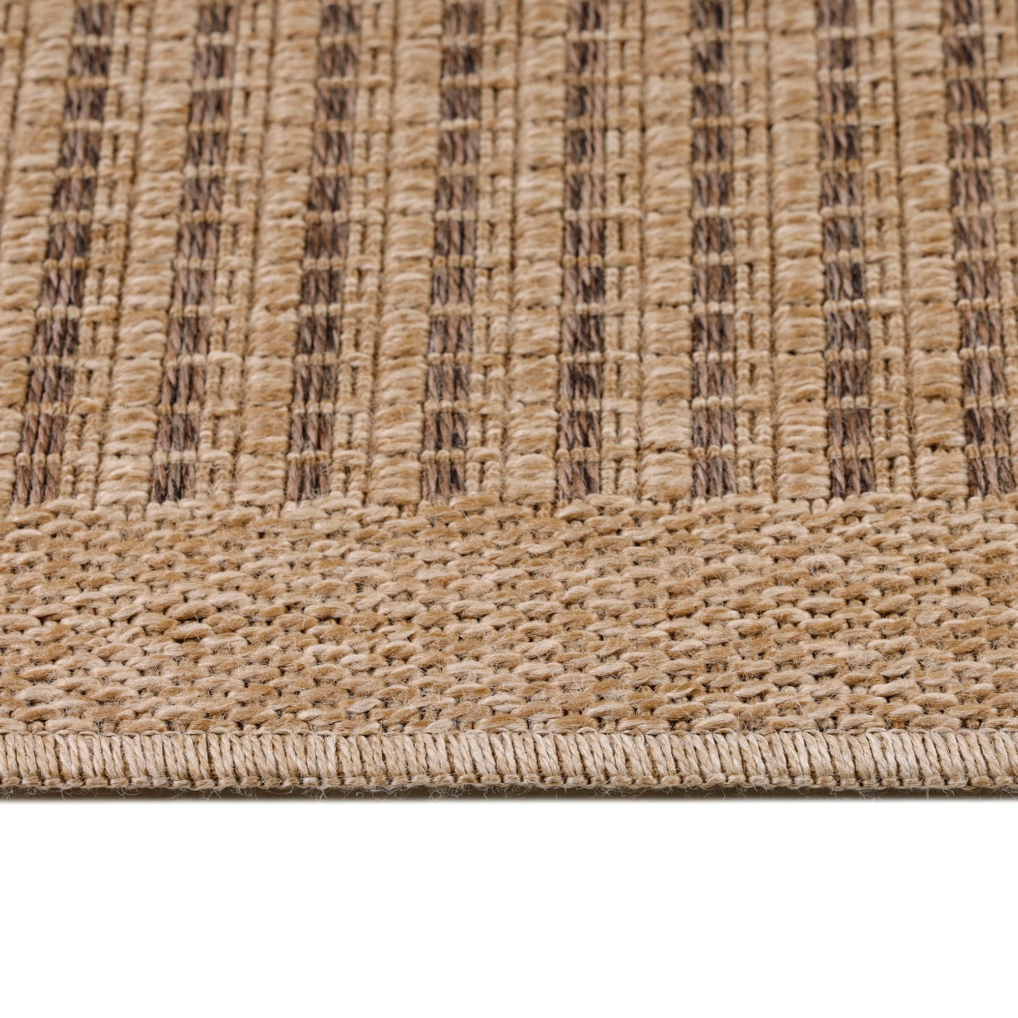 Eleganter, neutraler Vintage-Teppich