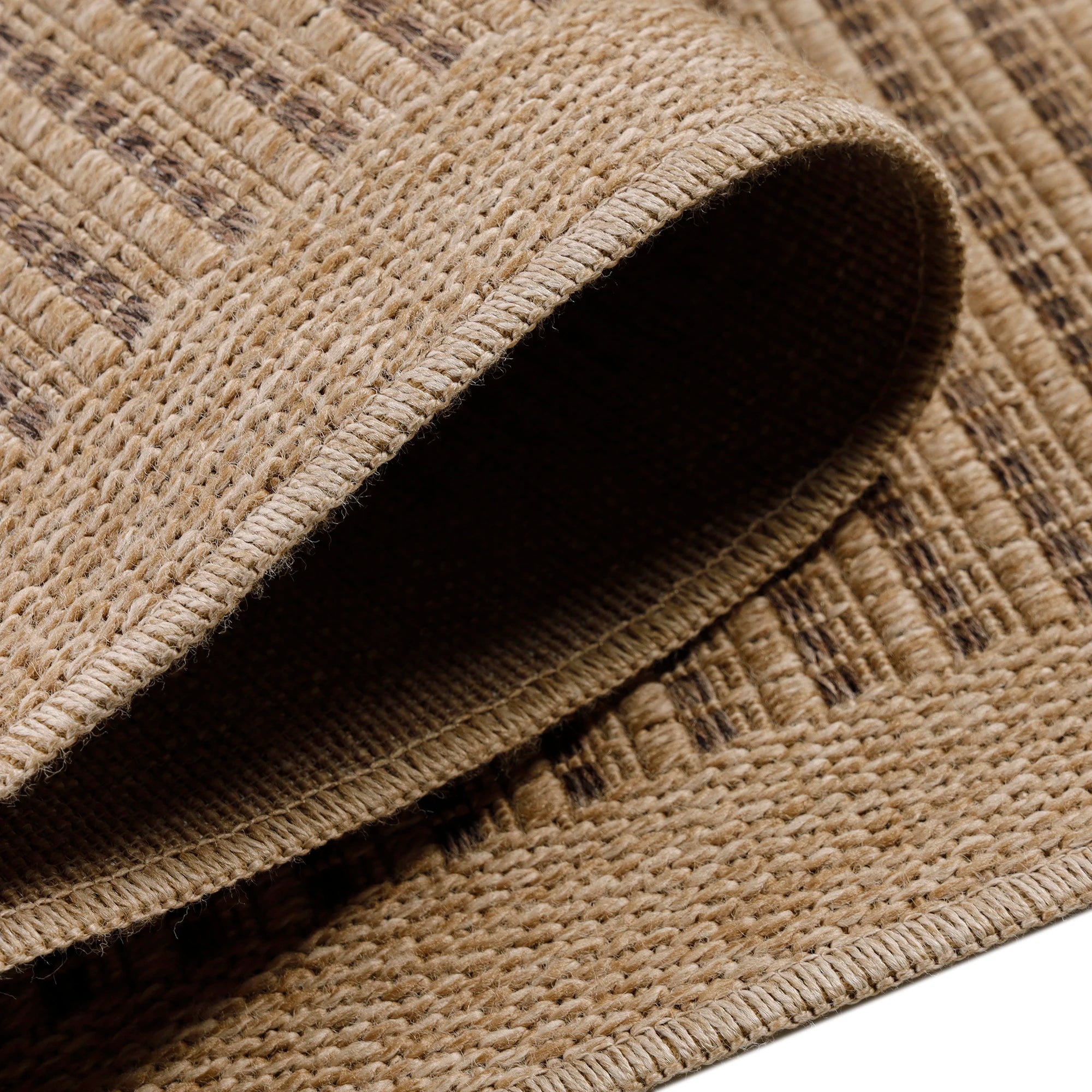 Eleganter, neutraler Vintage-Teppich