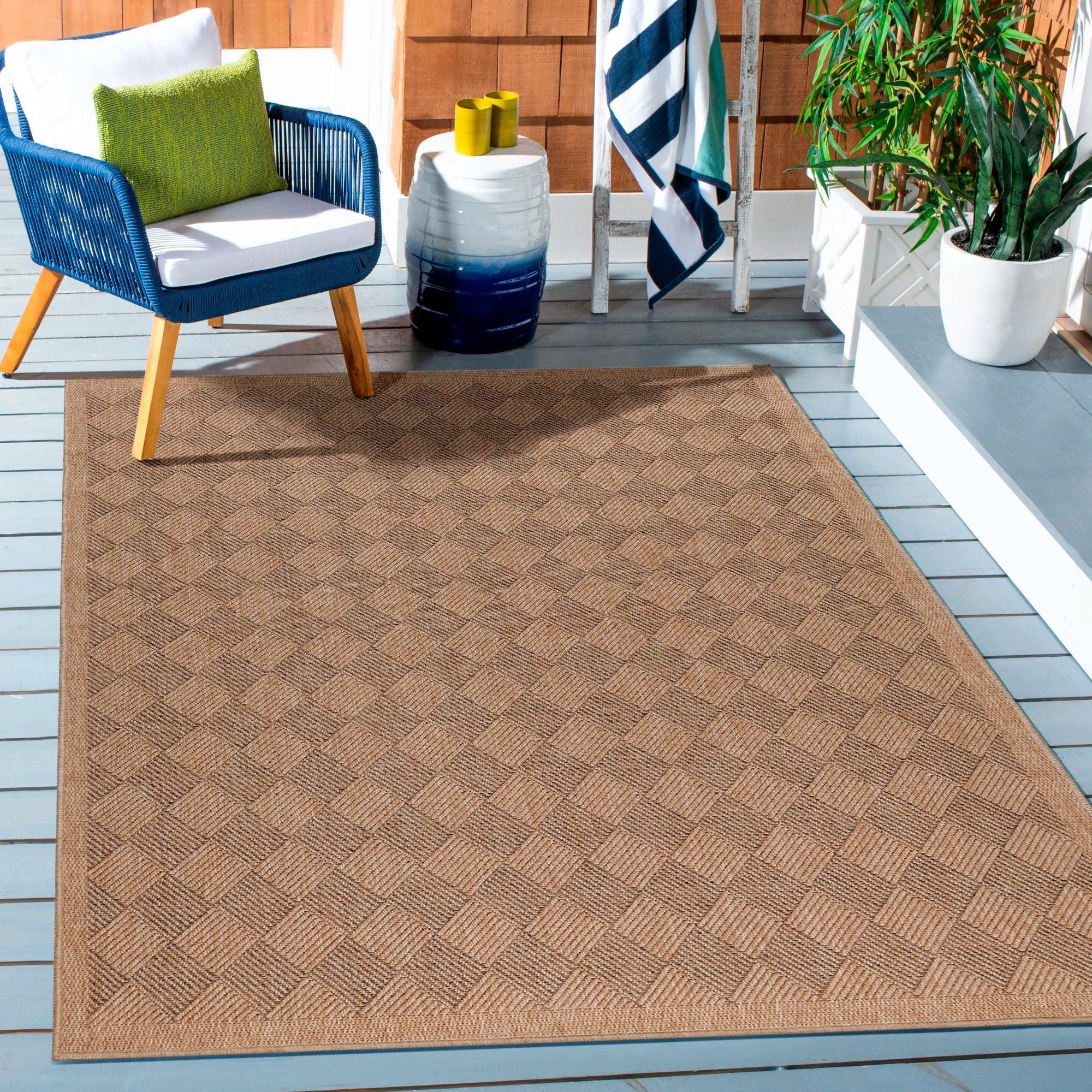 Stilvoller Teppich im Vintage-Chic-Stil