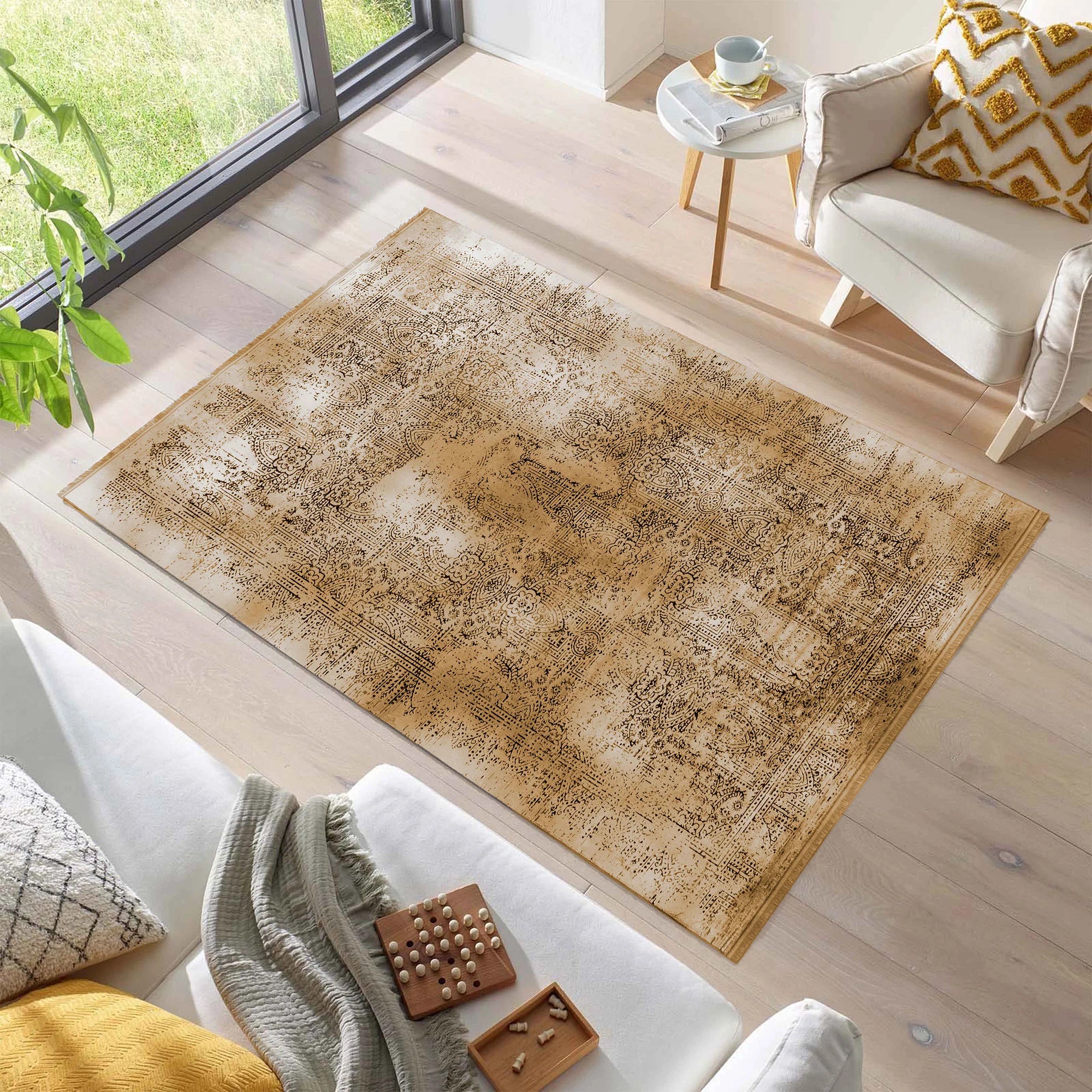 Vintage Refined Chic Rug Modern