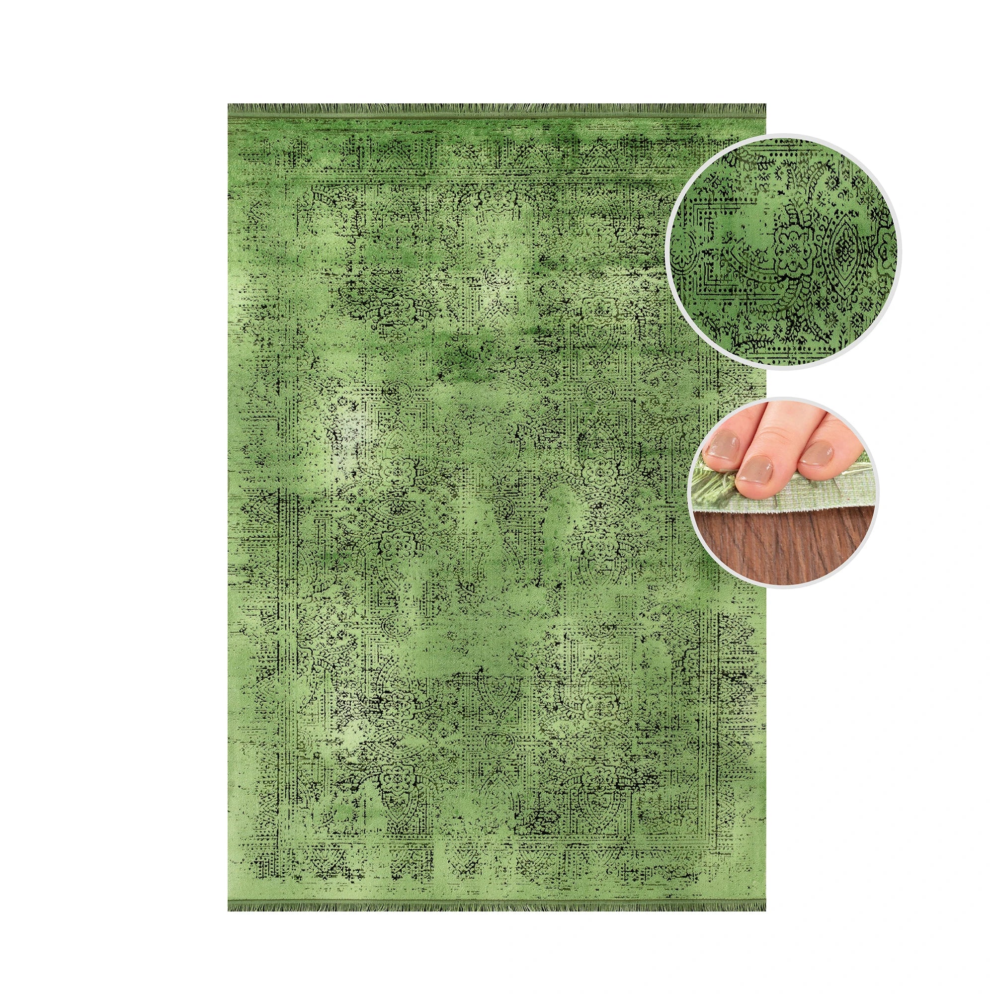 Vintage Rug Green