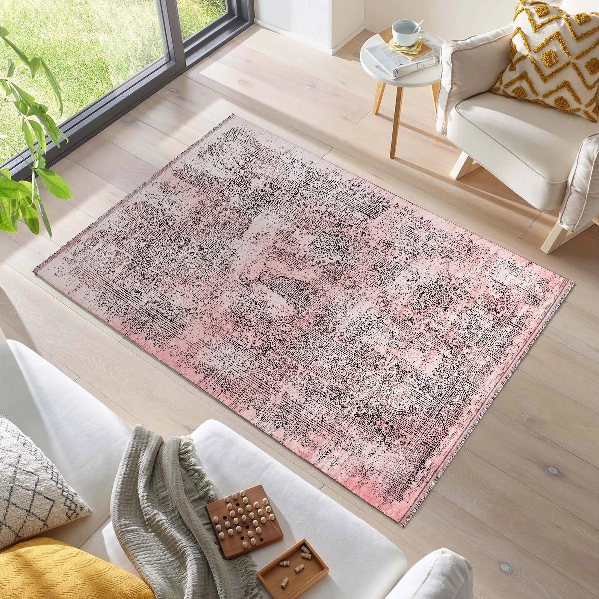 Vintage Rug Pink
