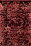 Vintage Rug Red Red