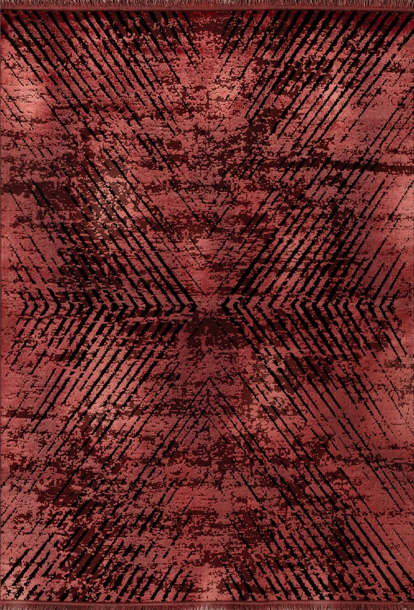 Vintage Teppich Rot