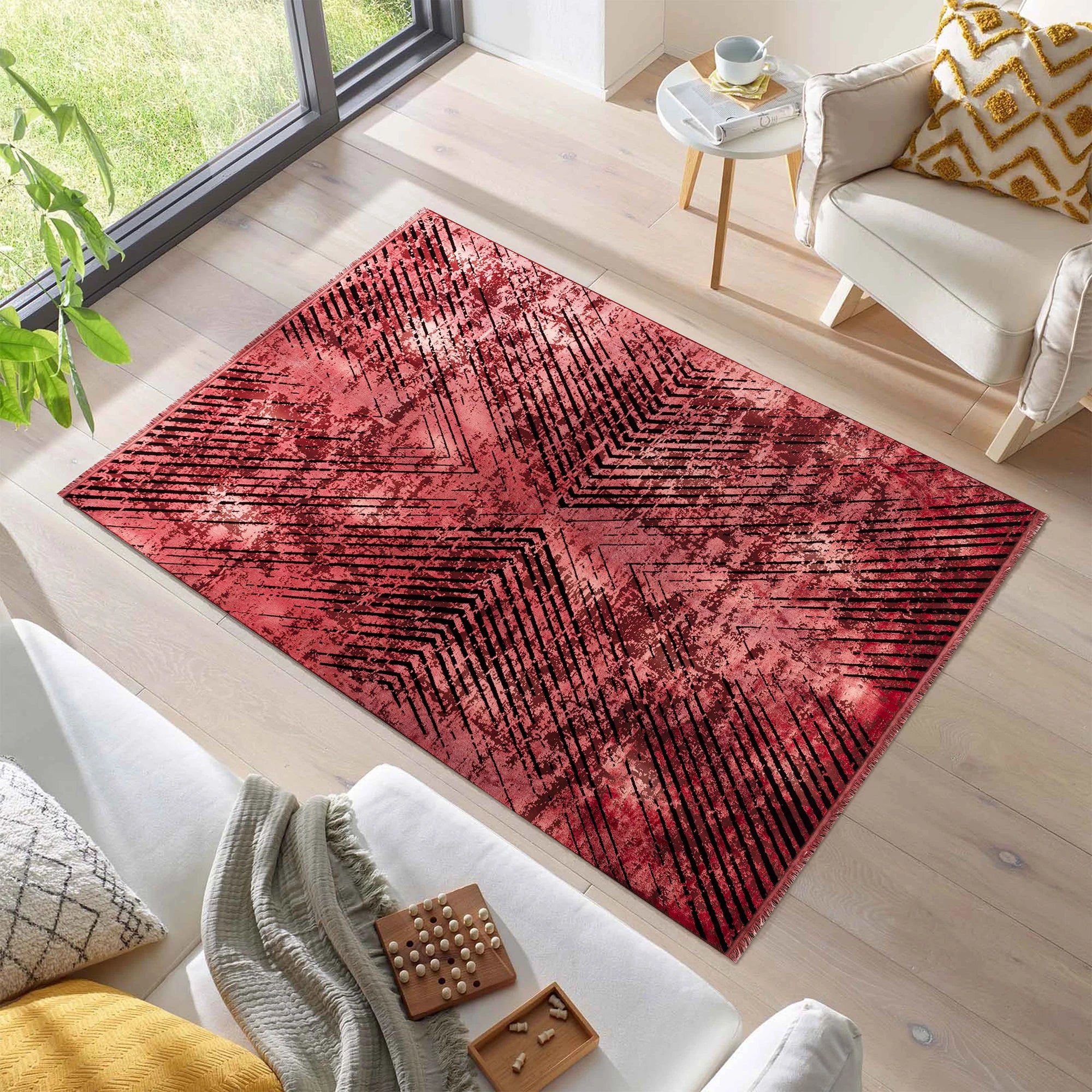Vintage Rug Red