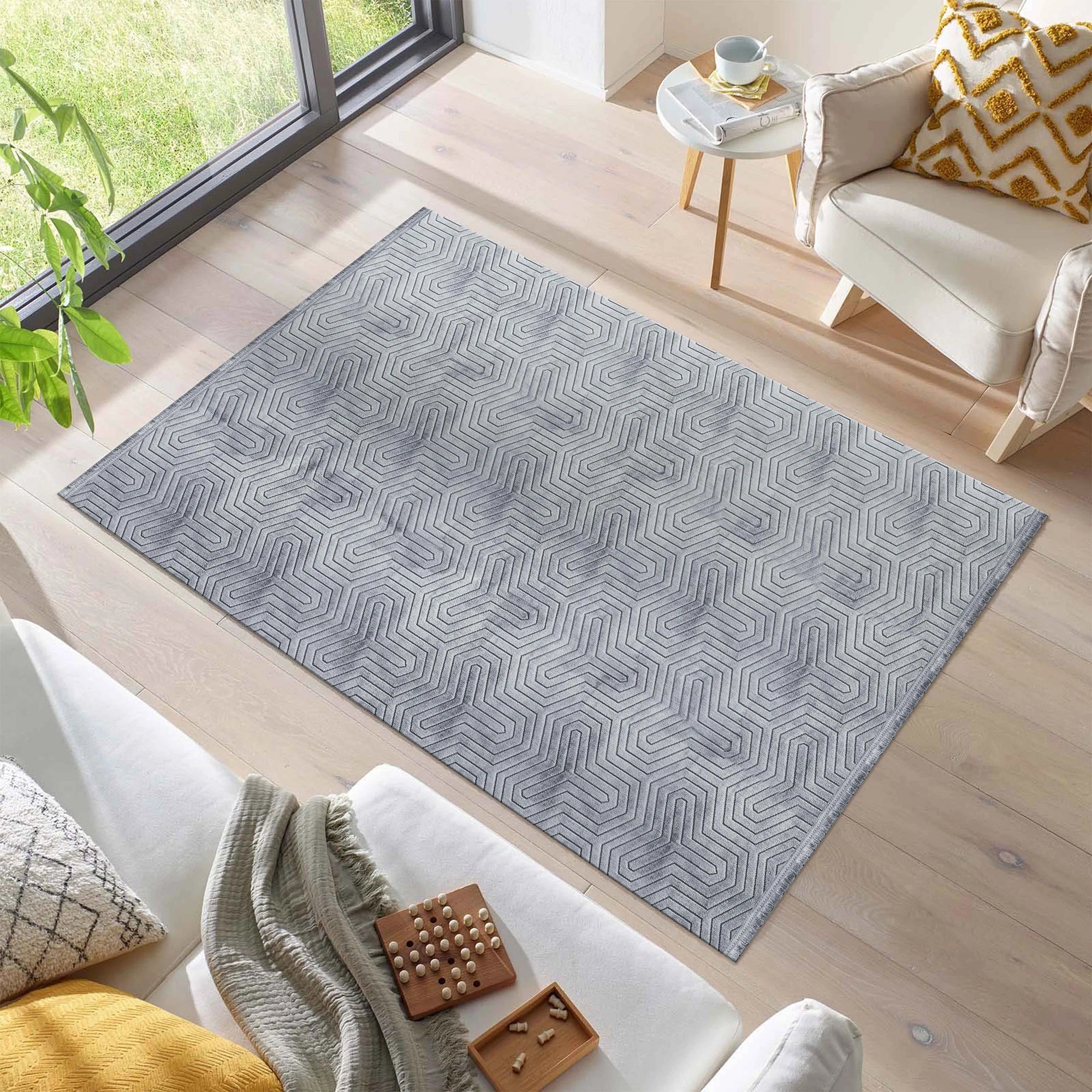 Plain Color Elegant Rug