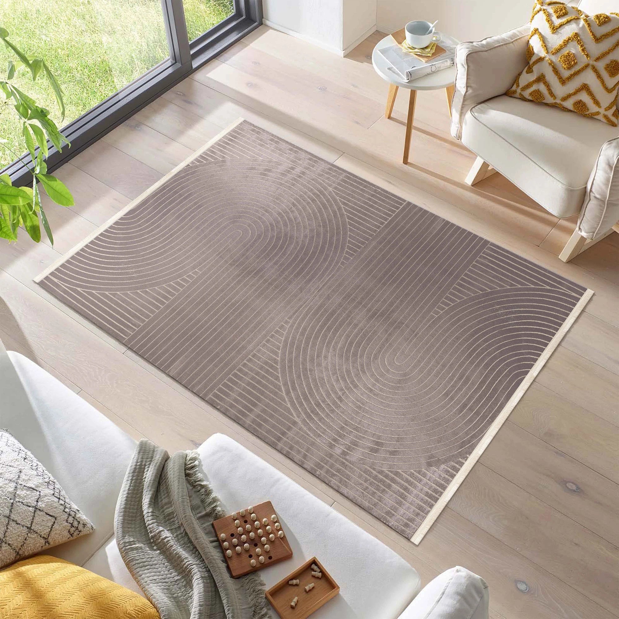 Saubere Farbe, schlichtes, raffiniertes Dekor