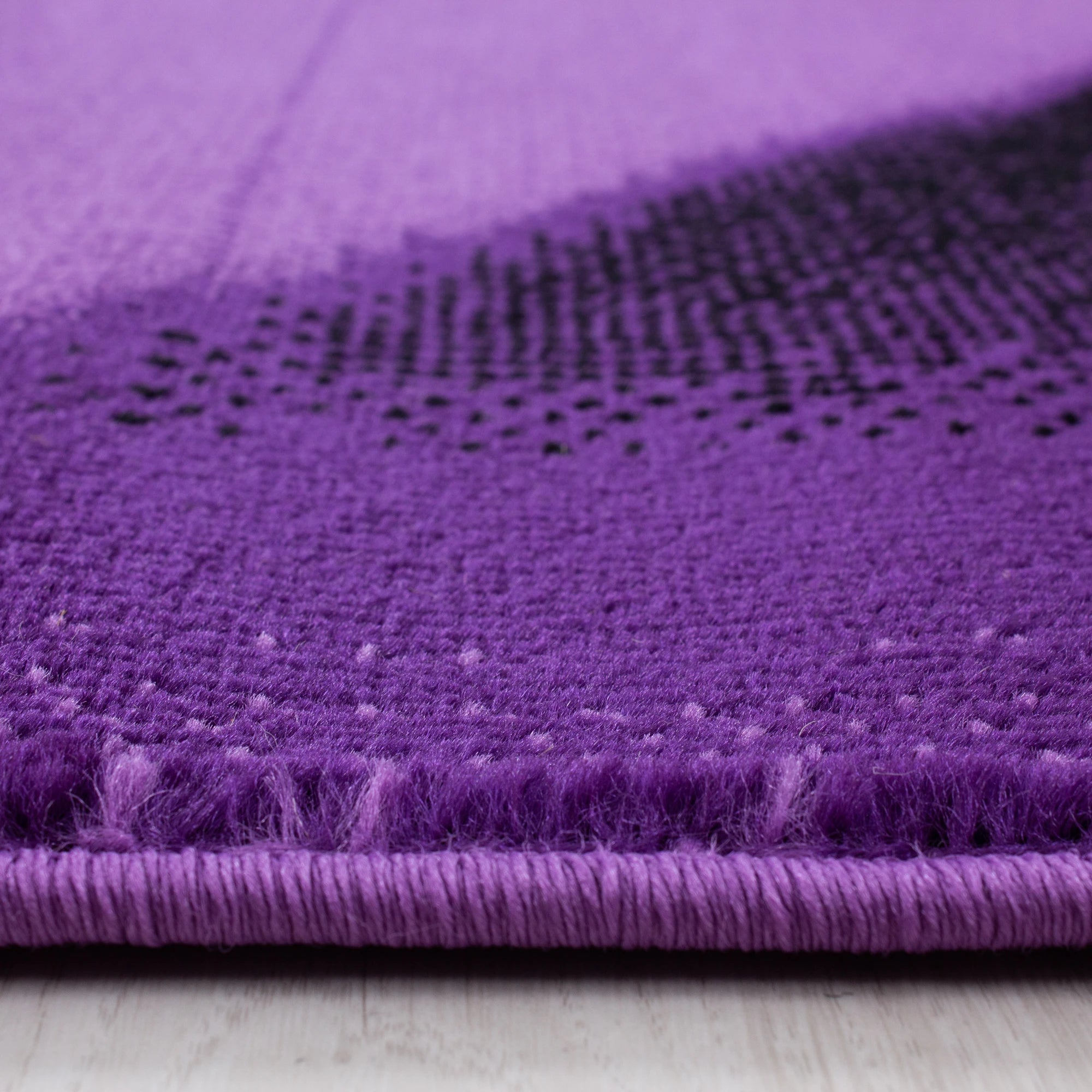 Modernistischer, raffinierter Teppich mit abstrakten Wellen