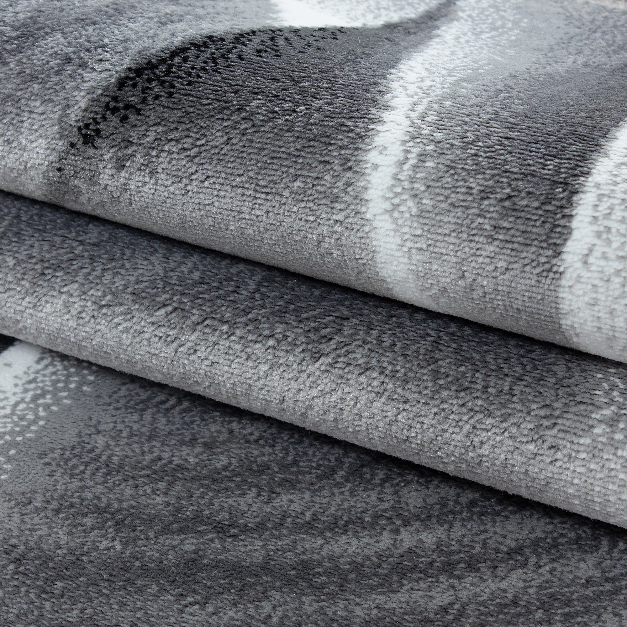 Ombre Chic Area Rug Black