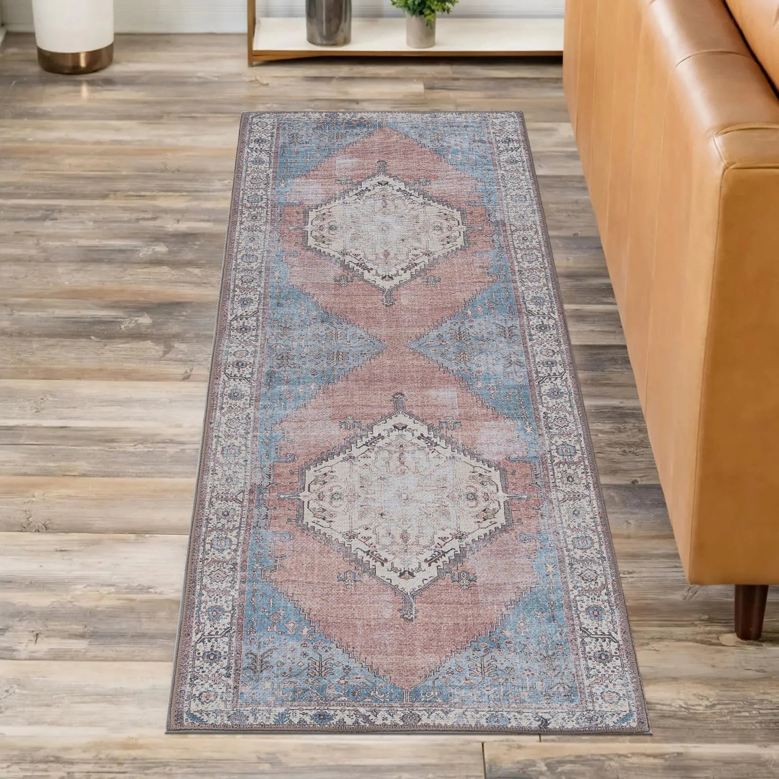 Aged Look Washable Rug - Bella Rugs