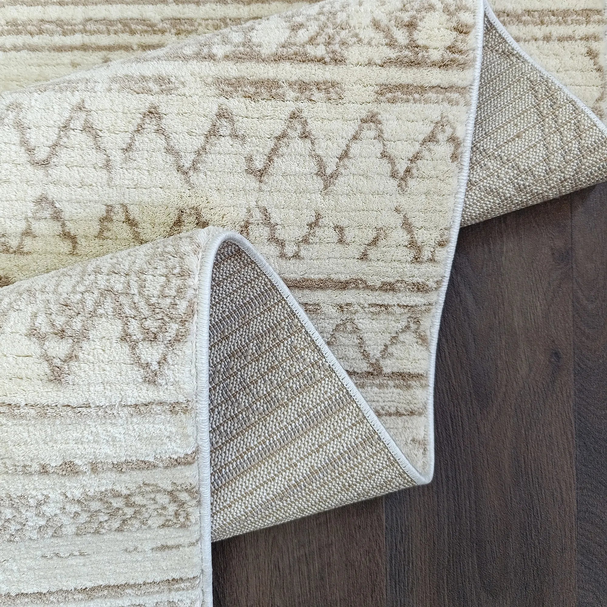 Arctic Light Rug Beige - Bella Rugs