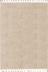 Nordic Soft Rug Beige Vintage Pattern Beige