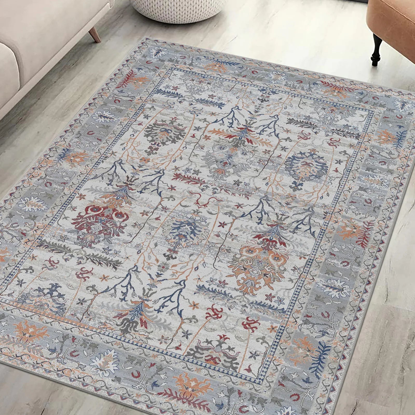 Chic Boho Washable Rug - Bella Rugs