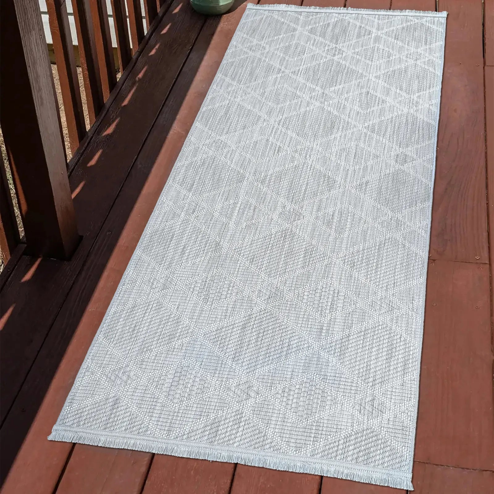 Gray Melody Sisal Rug - Bella Rugs