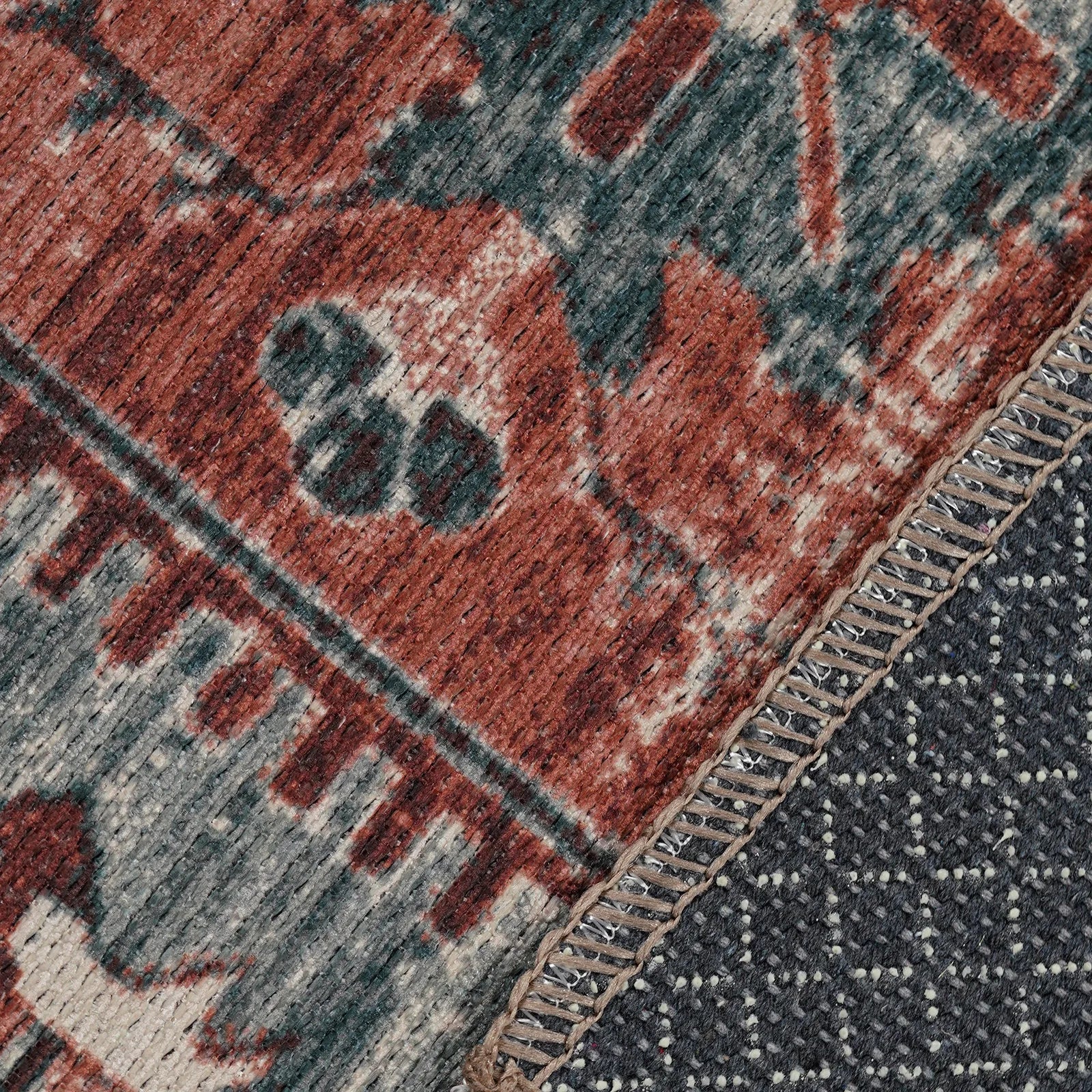 Handwoven Look Washable Rug - Bella Rugs