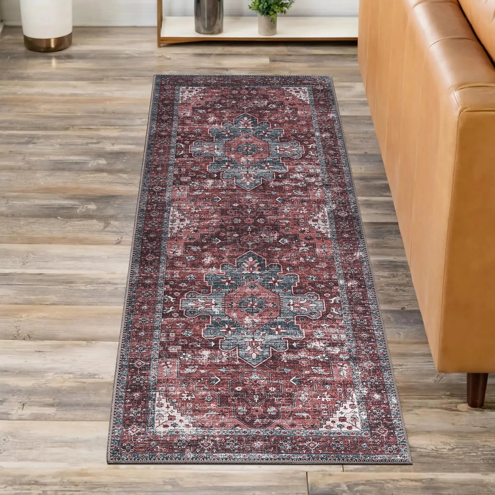 Handwoven Look Washable Rug - Bella Rugs