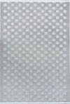 Modern Grid Rug Gray Gray