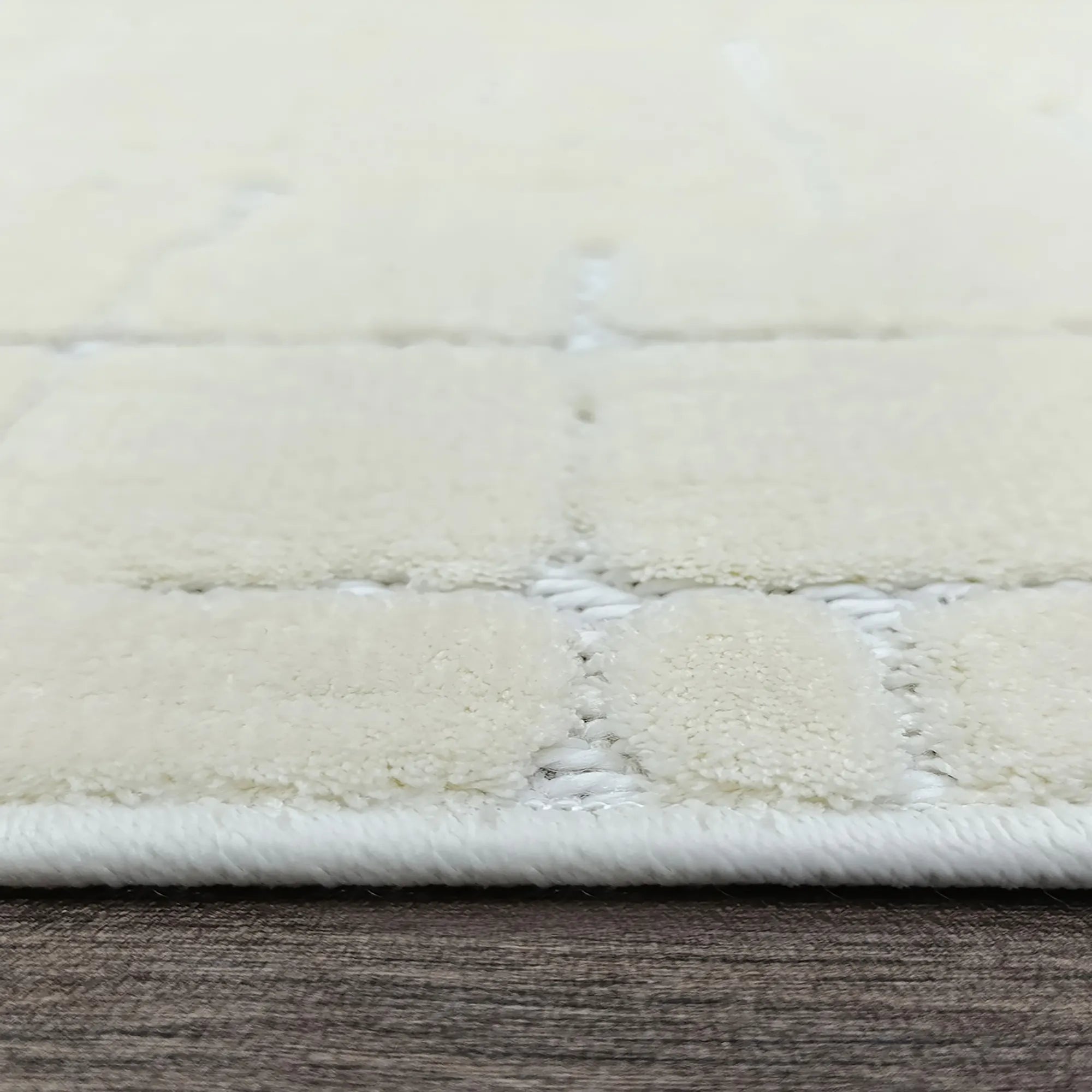 Nordic Texture Rug White - Bella Rugs