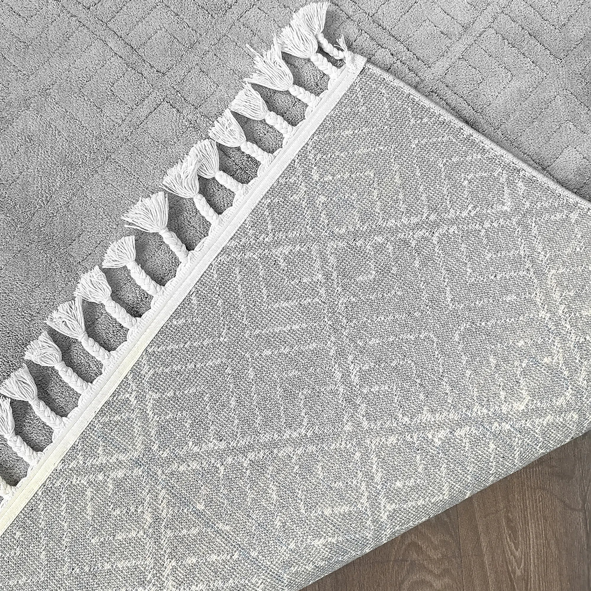 Oslo Comfort Rug Gray - Bella Rugs