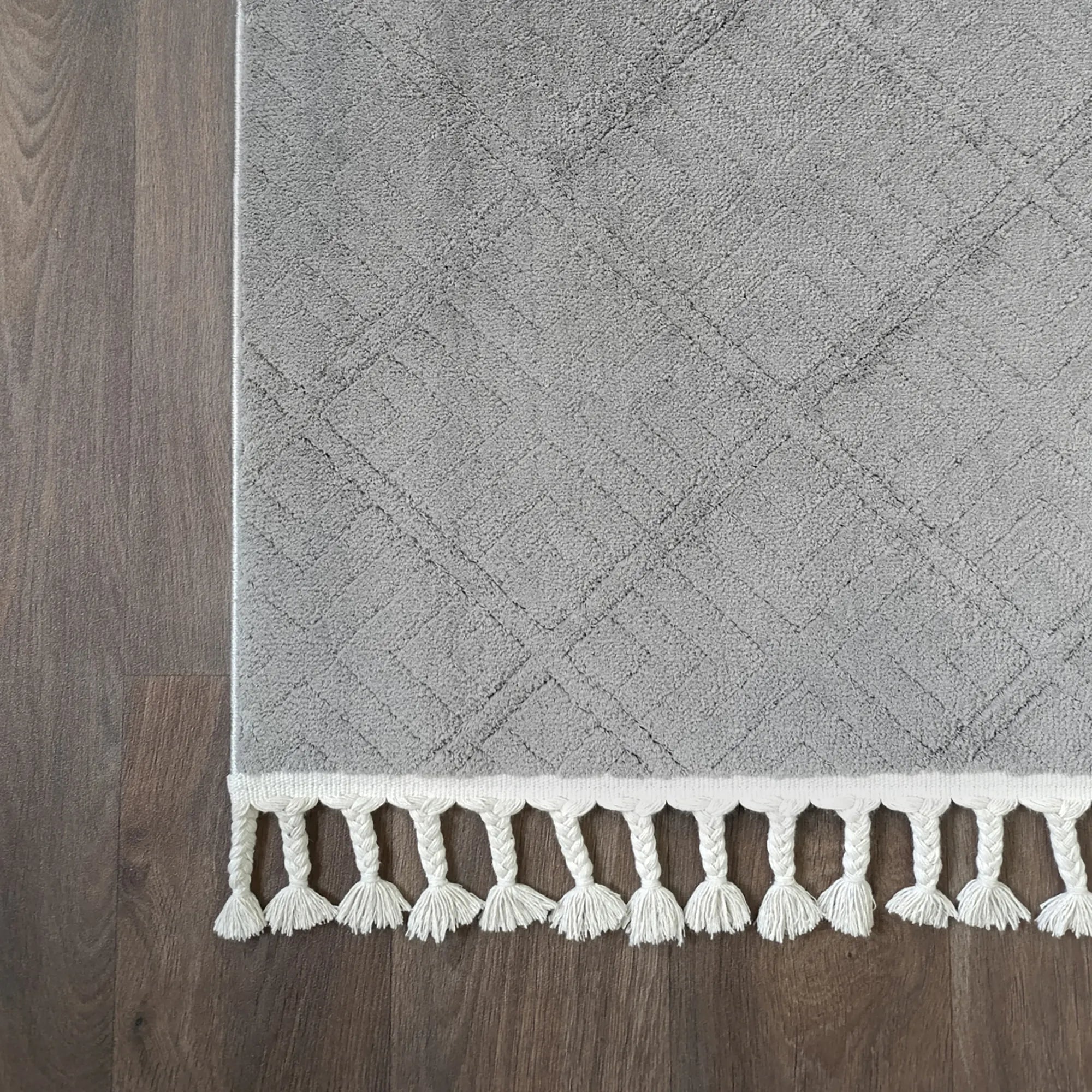 Oslo Comfort Rug Gray - Bella Rugs