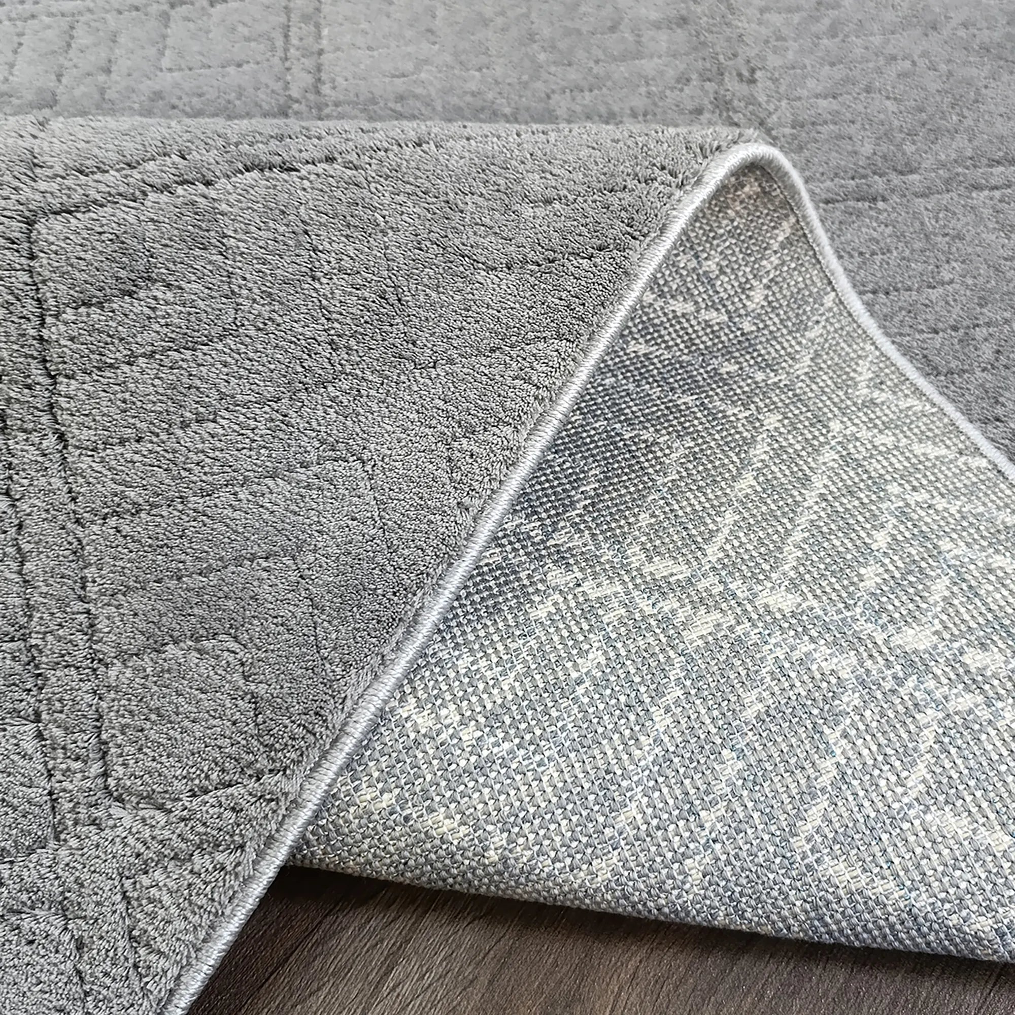 Oslo Comfort Rug Gray - Bella Rugs