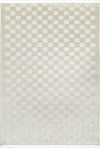 Scandi Grid Rug Beige Beige
