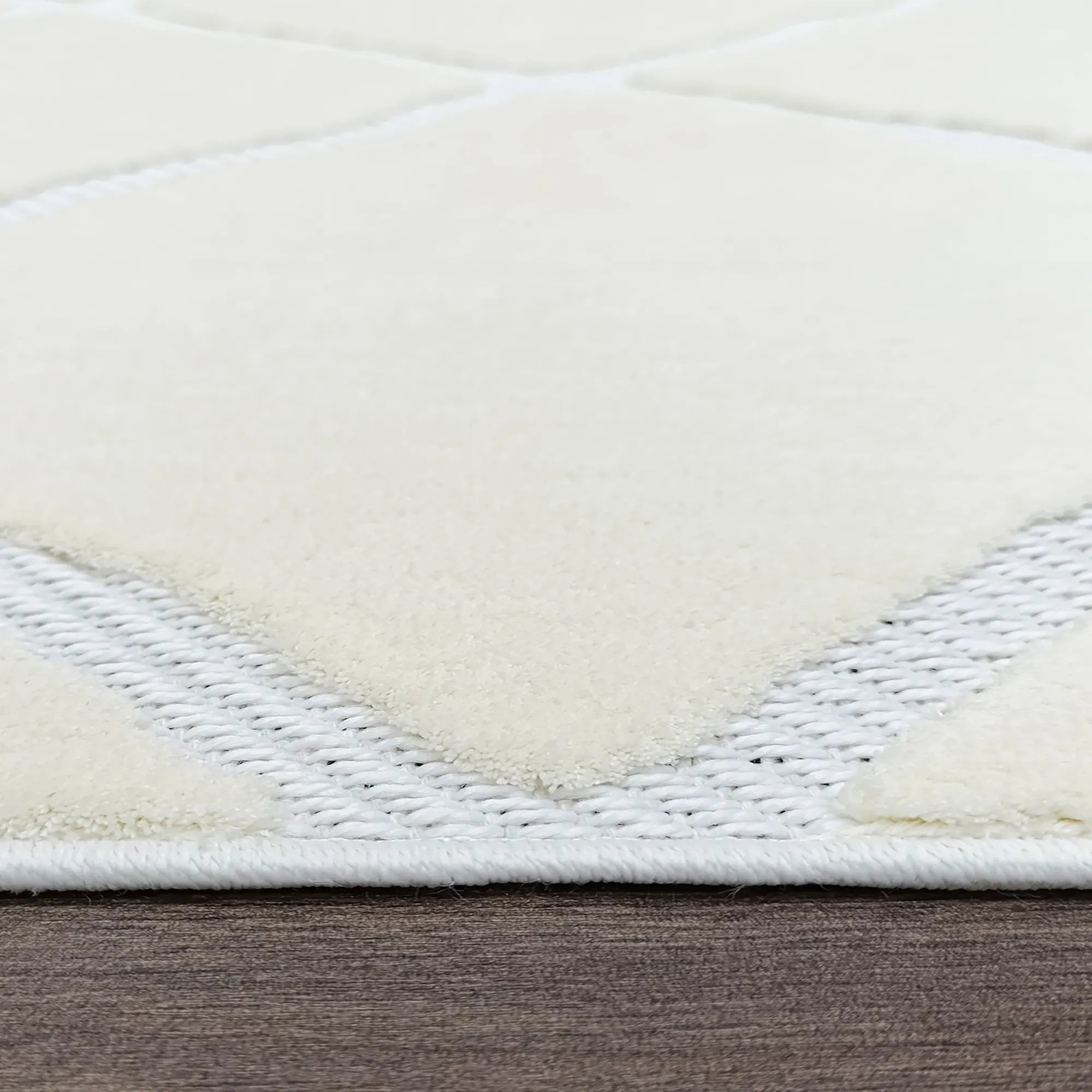 Scandi Line Rug White - Bella Rugs