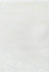 Scandi Line Rug White White