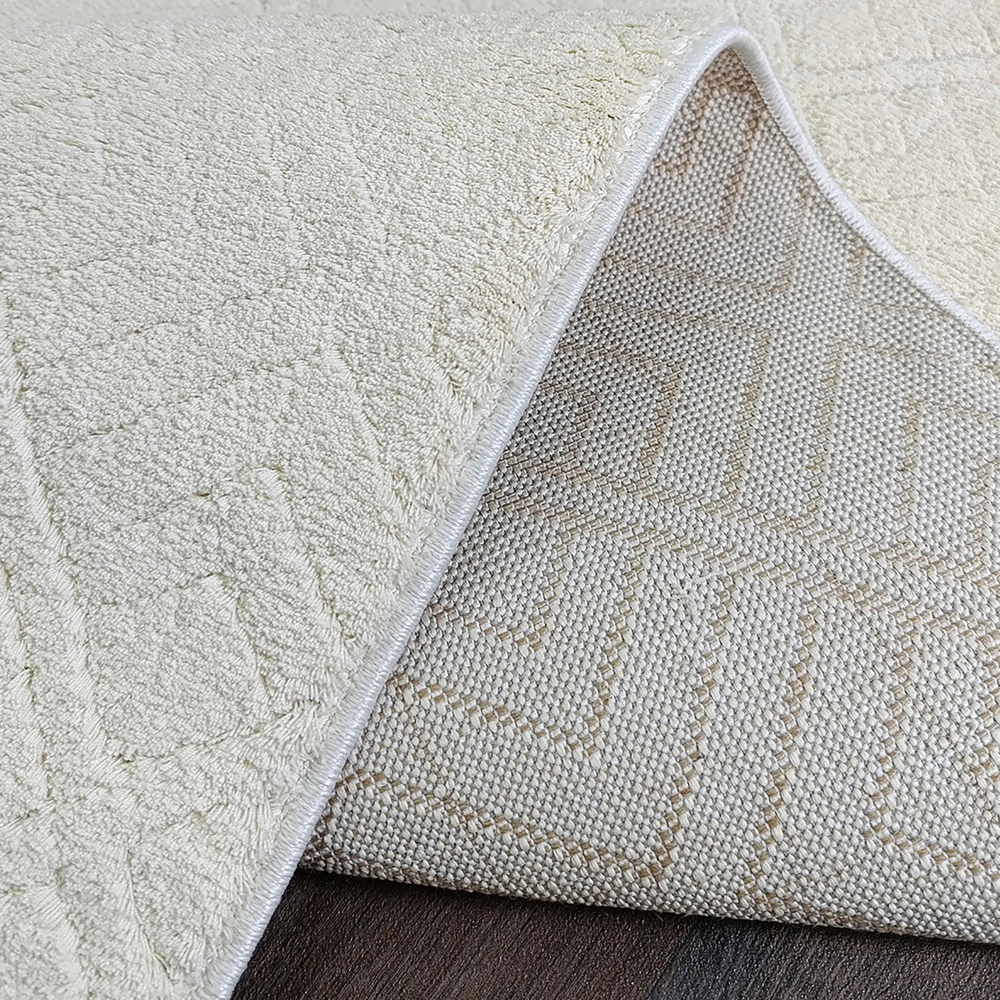 Scandi Touch Rug White - Bella Rugs