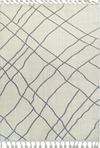 Diagonal Slanted Lines Rug Gray Gray