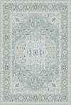 Aura Silver Seafoam Teppich Hellblau