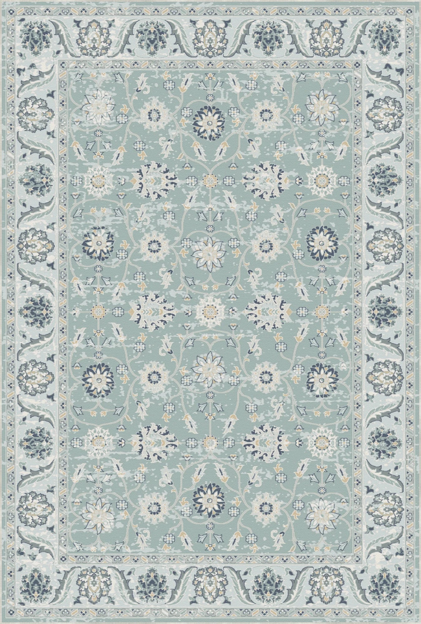 Veda Sage Seafoam Teppich