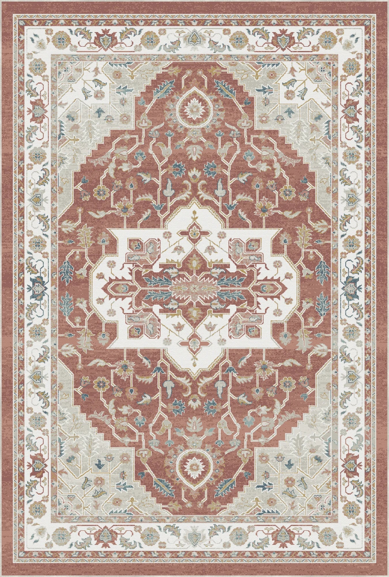 Sienna Terracotta Teppich