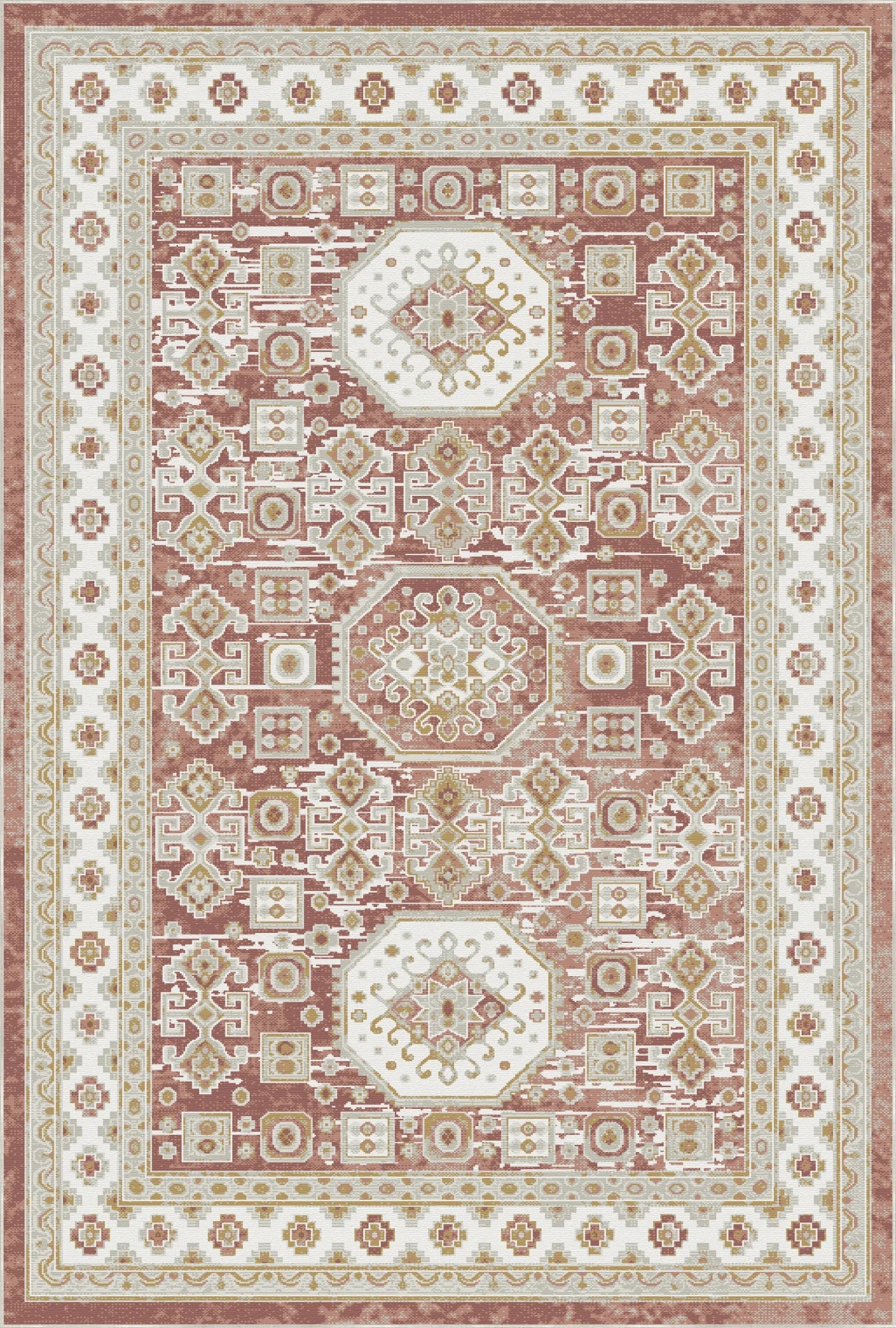 Odyssey Tribal Medallion Terracotta