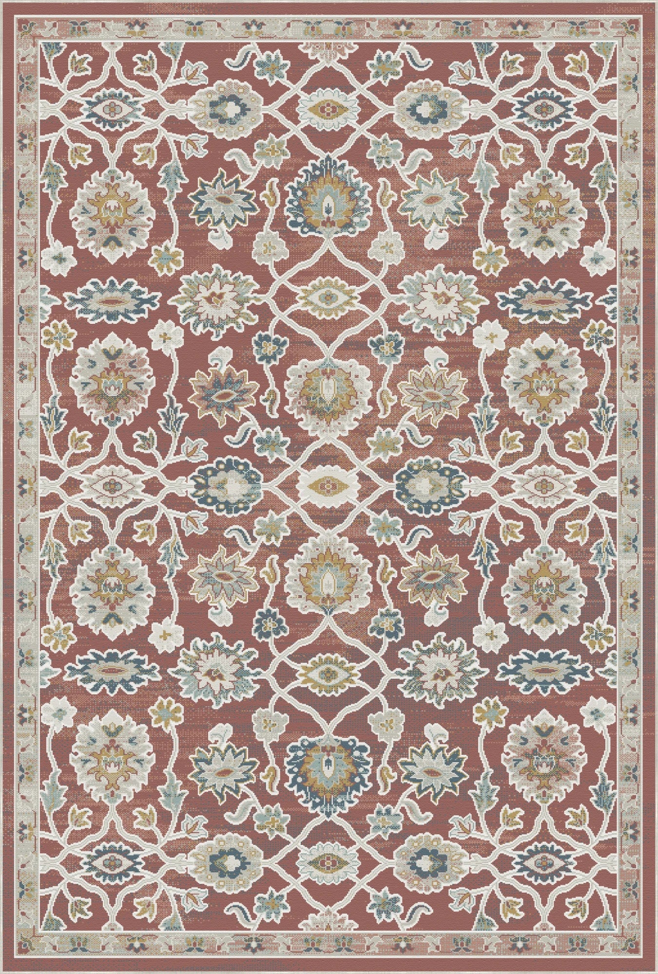 Kaiserliches Botanisches Gitter aus Terrakotta