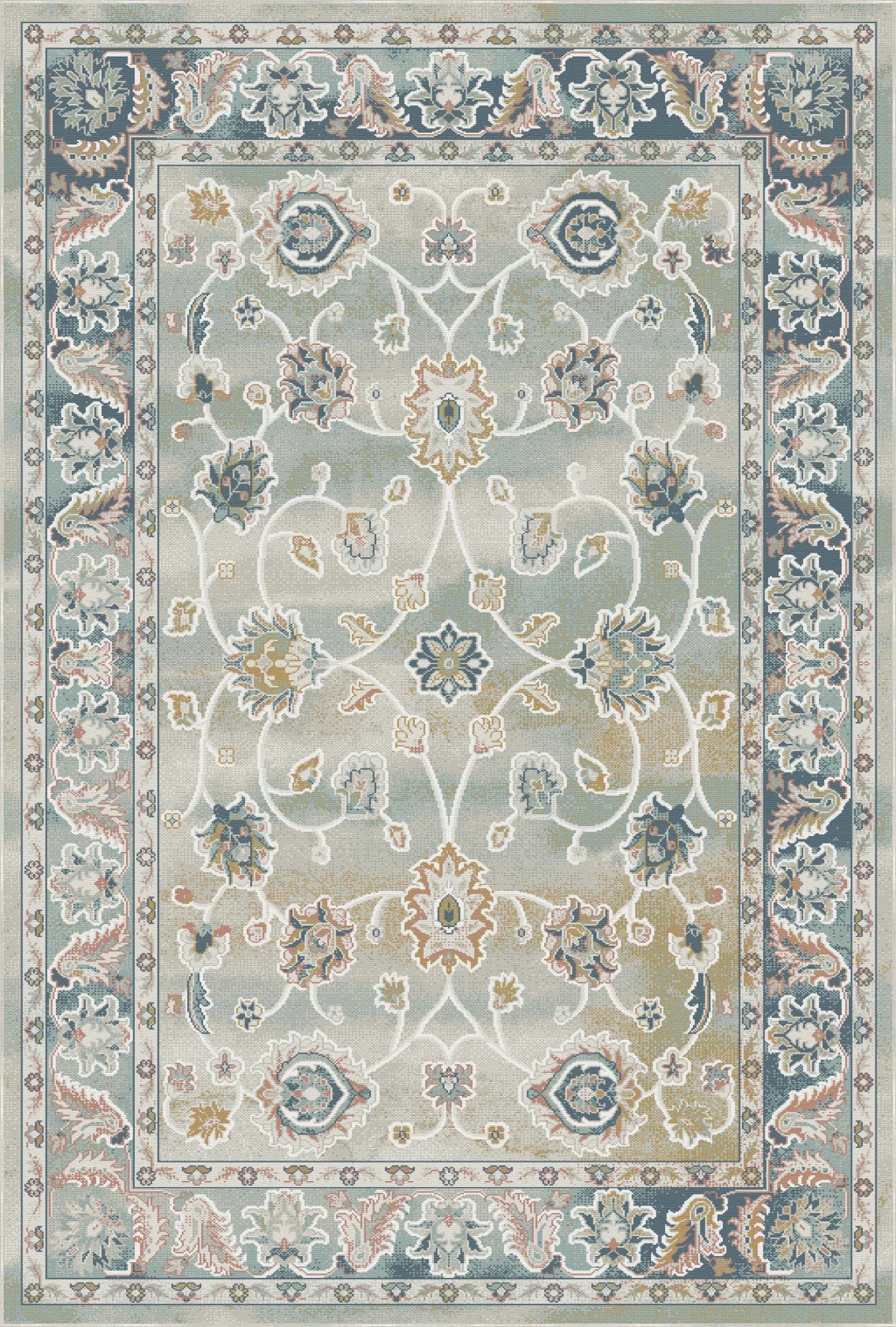 Adel Scrollende Rebe Blau