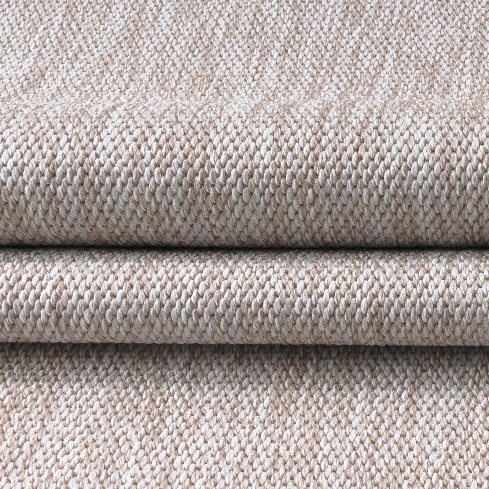 Linen Borderline Flatweave Rug