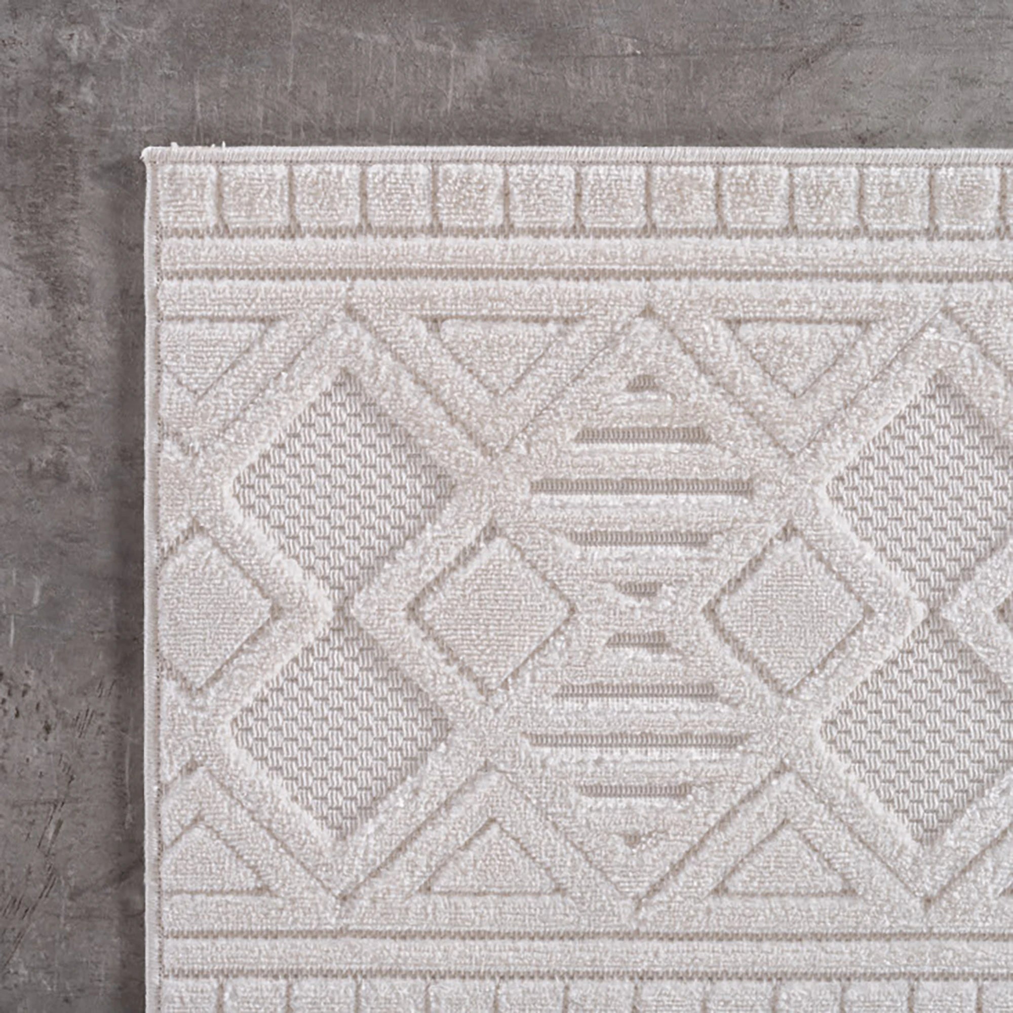 3d Design Chic Rug Cream