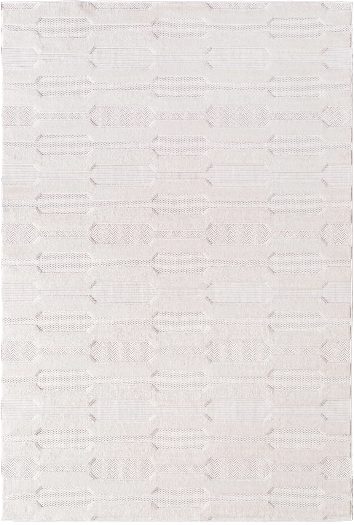 Neutraler Premium-Teppich im 3D-Design