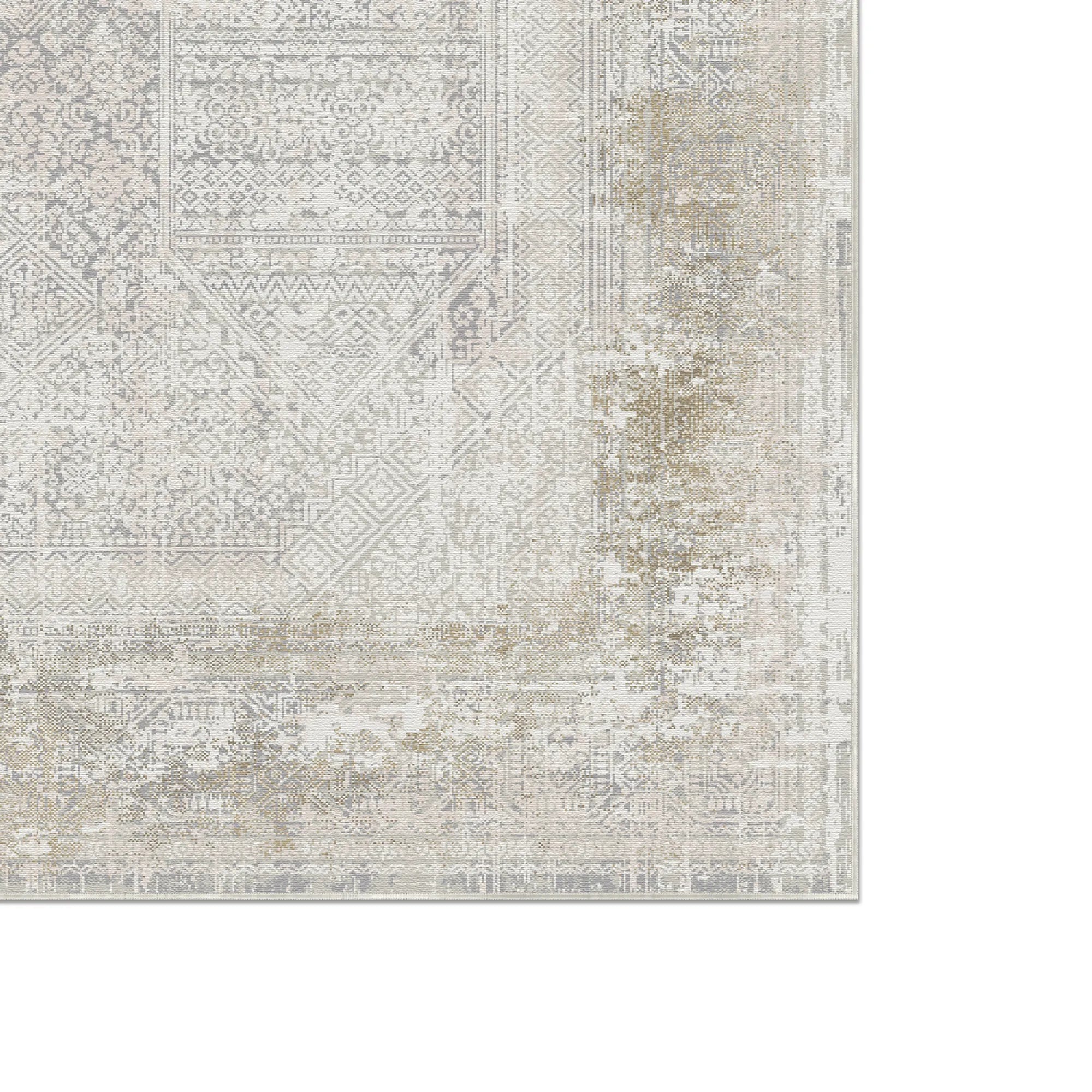 Alabaster Chiffre Reliktteppich