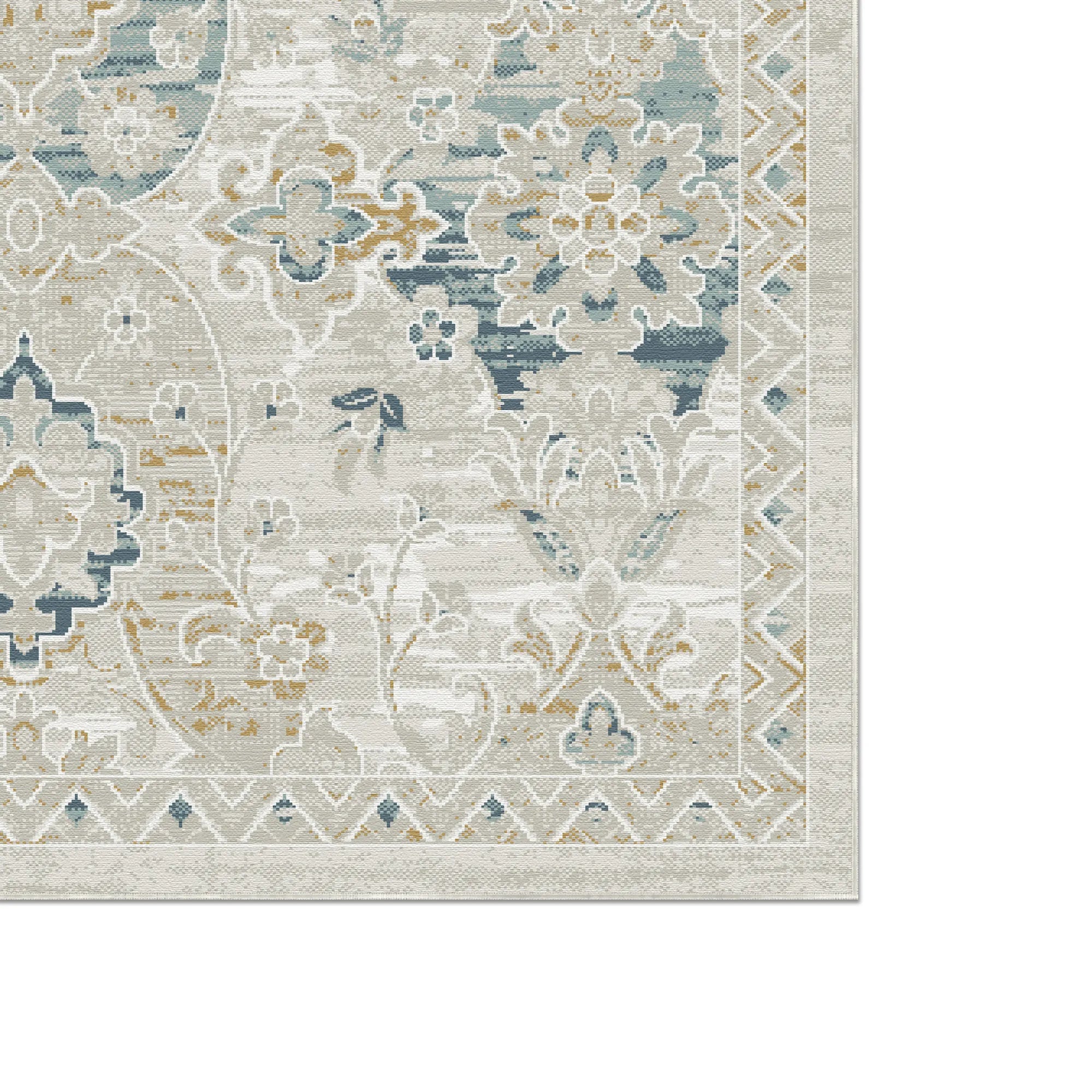 Ewiges antikes Gitterwerk Elfenbein