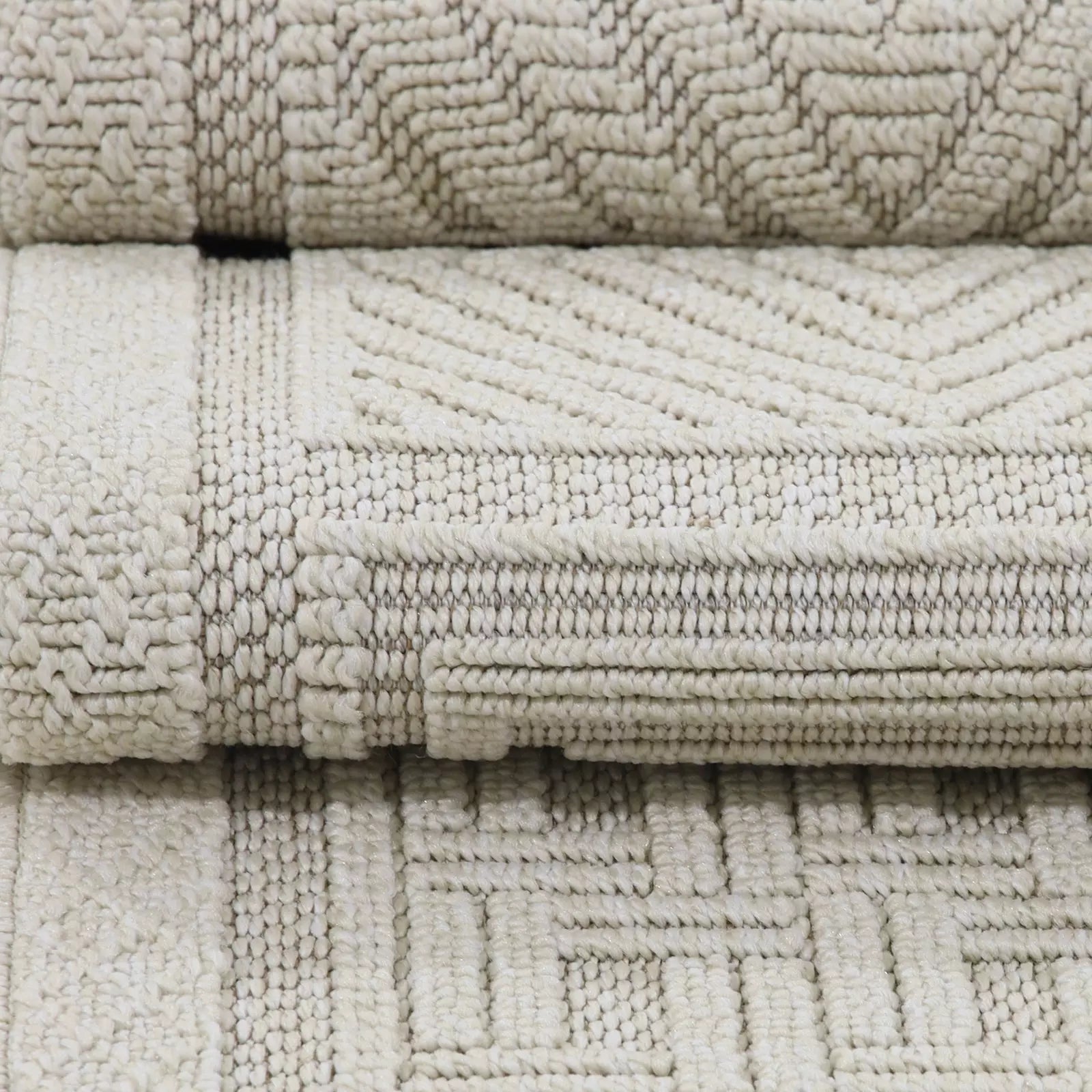 Dream Soft Knit Loop Carpet White - Bella Rugs