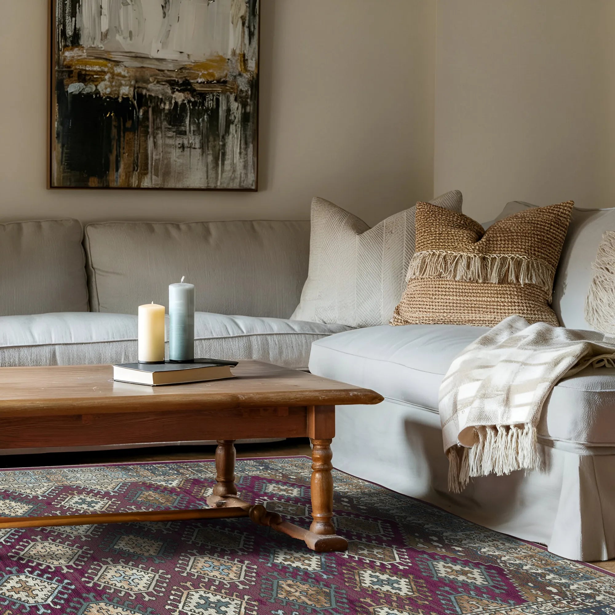 Khiva Pflaumen Stammesteppich