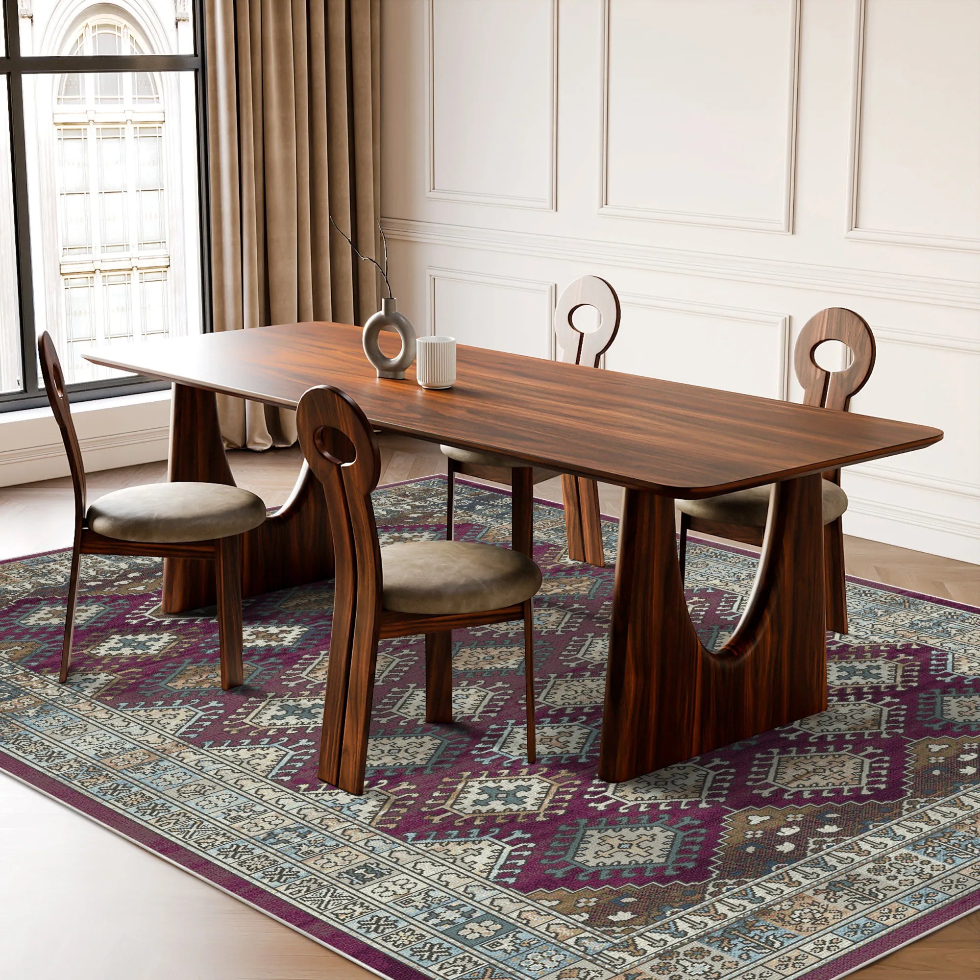 Khiva Pflaumen Stammesteppich