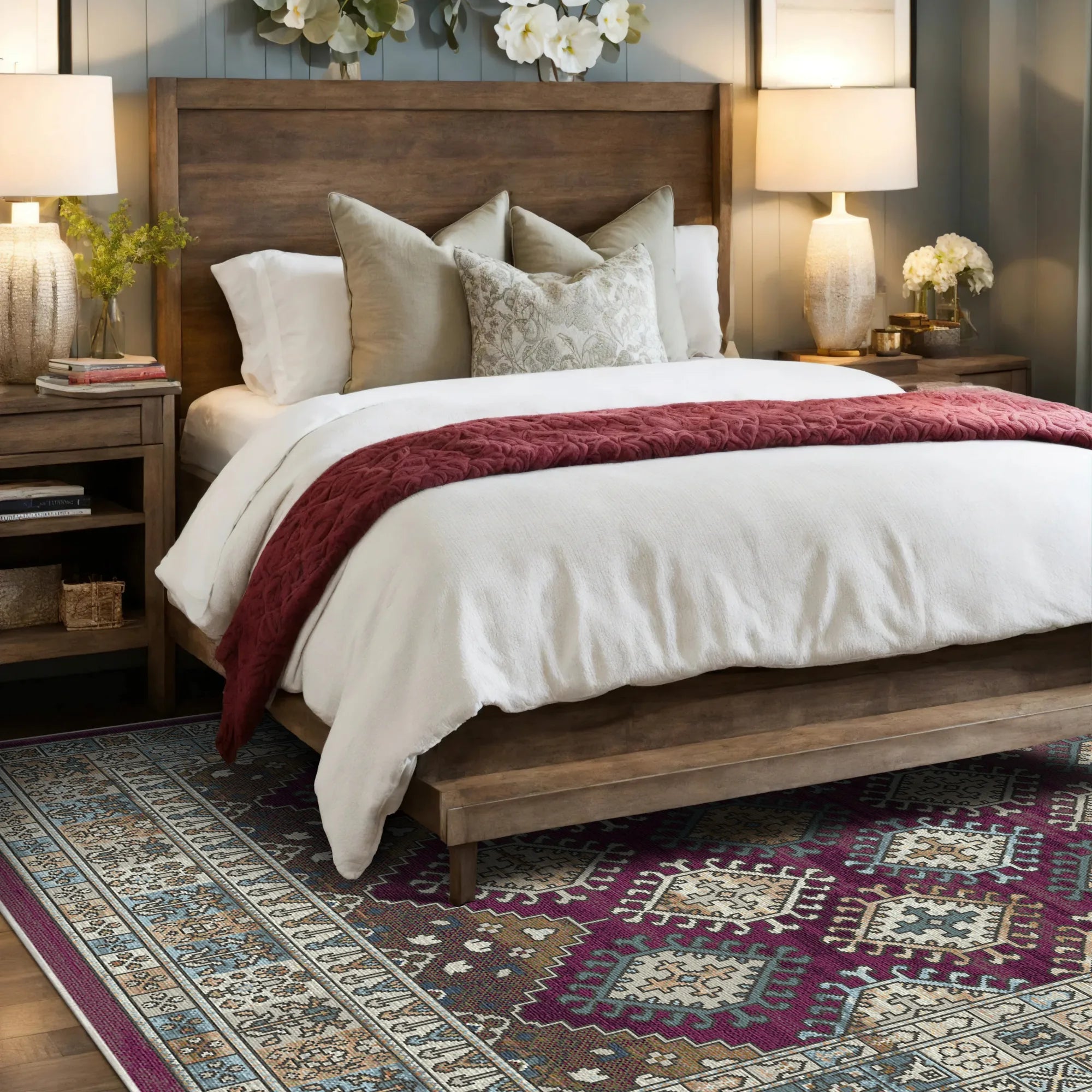 Khiva Pflaumen Stammesteppich