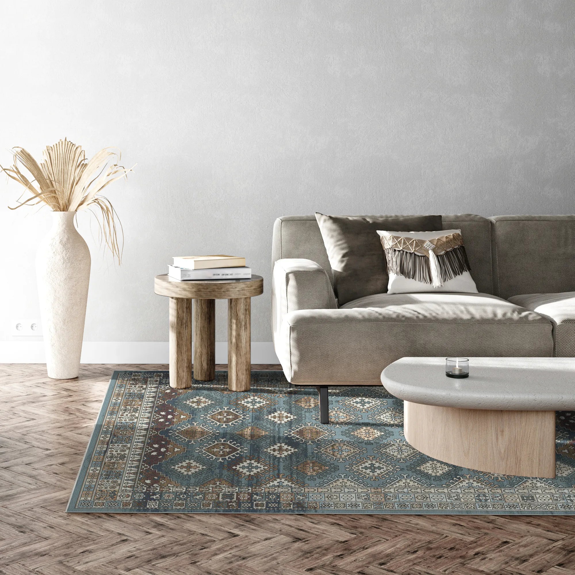 Samarkand Himmel Stammesteppich